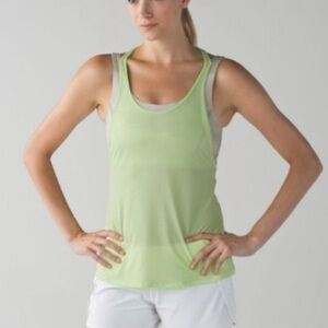 Y2K Lululemon Racerback Tank with Sports Bra - 4